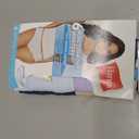 Hanes Women's Organic Cotton Panties Pack, ComfortSoft Underwear, 6-Pack (5)