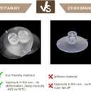 Cat Window Perch, Strong Suction Cups Easy Clean Safety Cat Hammock Window Seat for Large Fat Cat or Double Cats