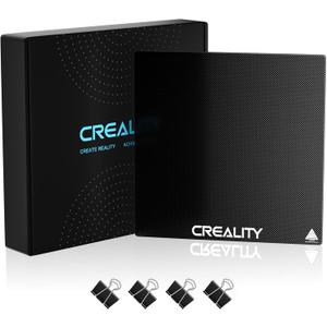 Mefine Ender 3 Glass Bed Upgraded 3D Printer Tempered Glass Plate Build Surface for Ender 3/3 Pro/3 V2/3 S1,Ender 5/5 Pro, 235x235x4mm