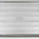 USA Pan Bakeware Nonstick Quarter Sheet Pan, Baking Sheet Aluminized Steel, Pan Measures: 13 x 9.5 x 1 inches (Set of 1)