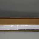 LazBlinds No Drill Blinds for Indoor Windows, Cordless 1" Vinyl Mini Blinds, Privacy S-Curve Blinds for Windows, Room Darkening Horizontal Window Blinds and Shades for Home, 36" W x 48" H, White