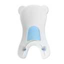 Totority Baby Wash Basin Ergonomic PP Material Newborn Toddler Portable Foldable Potty for Comfortable Bathing & Face Hand Cleaning, Space-Saving Design Ideal for Home Travel
