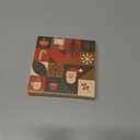 GEEMBI Book Lovers Gifts for Women - 2D Flat (Not 3D) Suncatcher Mushroom Christmas Ornaments 2025 - Bookish Gift for Readers Librarian, Christmas Ornament Gifts for Teacher, Fantasy Xmas Decorations (Emerald - Enchanted Tales)