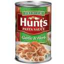 Hunts Garlic & Herb Pasta Sauce, 24 oz. Can, BBD: AUG 25/2026