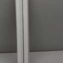 LazBlinds No-Drill Cordless Zebra Blinds - Dual Layer Light Filtering & Room Darkening, Free-Stop Lift, Easy Install, Day & Night Privacy with Valance for Window 23" W x 72" H, White