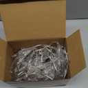 WATERGLIDE 138 LED Star Moon Curtain Decorative Lights, Window Curtain Fairy String Lights, Remote Control & USB Plug, 8 Lighting Modes for Home Holiday Ramadan Christmas Wedding Party, Warm White