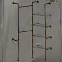 Large Wall 4 Tier Shell Storage