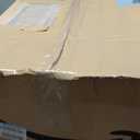 Kuden 8x10 Large Area Rug, Machine Washable Area Rug with Non-Slip Backing, Vintage Style, Soft, Easy Clean, Low Pile Rug for Living Room, Bedroom, Dining Room (Red / Blue)