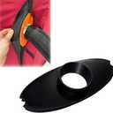 3" Diesel Heater Tent RTT Adapter,Compatible with Igloos, Tents, Hunting Sheds & Rooftop Tents | Easy Installation & Portable Design (Black)