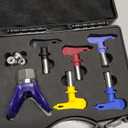 6Pcs Airless Paint Sprayer Tips,Spray Tips,Tip Guard and Storage Box (109,213,315,413,621)