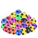 20 Pack Mini Stress Balls Set Fidget Toys for Adults, Colorful Soccer Squishy Squeeze Stress Relief Ball, Party Favors Bags Gifts