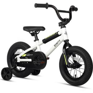 cubsala 12 14 16 18 Inch Kids Bike BMX Style Bicycle with Training Wheels Coaster Brake for 2-10 Years Old Toddlers Boys Girls Multiple Colors