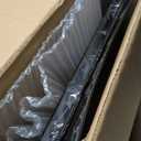 Golf Cart Foldable Windshield 3/16" (5MM) Thicken Only Fits Club Car Precedent 2004+, Tempo 2017+, Onward 2017+, 1"1" Struts Rail Front Folding Acrylic Windshield Replacement - Tinted