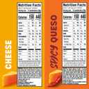 RITZ Bits Cheese and Spicy Queso Bar Sandwich Crackers Variety Pack, Snacks for Kids and Adults, Lunch Snacks, 12-3 oz Bags (EXP 06/26/26)