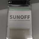SUNOFF Cordless Blackout Roller Shades Blinds for Windows,36"W x 72"H,White