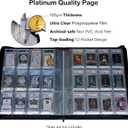 12 Pocket PSA Slab Binder, Holds 168 PSA Slabs, Graded Card Binder for PSA, CGC, CSG, FGS and FCG Slabs