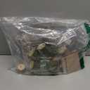 20 Pcs Wood Place Card Holders, Rustic Wood Table Number Holders Stands and 30 Pcs Kraft Place Cards, Wooden Name Cards Photo Holders for Wedding Party Sign Food Cards Label