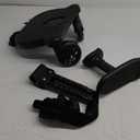 2025 New-Universal Stroller Board with Detachable Seat, 2in1 Sit and Stand Stroller Glider Board for Most Strollers, Holds Children Up to 55 LBs Stroller Standing Board (Dark Black)