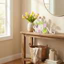Hello Spring Chic Floral Decorative Sign