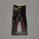 Klein Tools D275-5 Diagonal Flush Cutters, Made in USA, Micro Wire & Compact Zip Tie Cutter, Ultra-Slim Precision Flush Cutter for Work in Confined Areas, 5-Inch