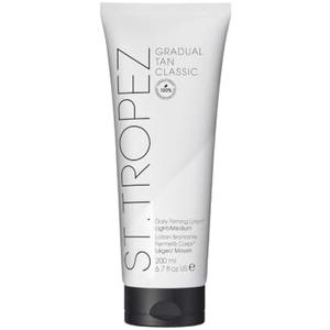 St.Tropez Gradual Tan Firming Lotion,Sun Kissed Glow Self Tan Moisturizer, 5 Skincare Benefits, Vegan, Natural & Cruelty Free
