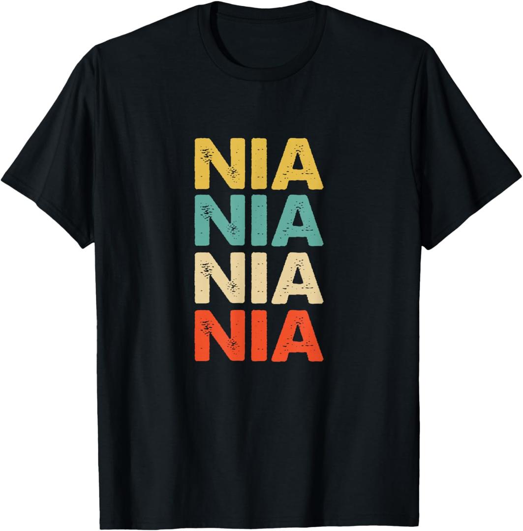 Nia Name T-Shirt, S
