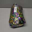 100 Feet Mardi Gras Tinsel Garland Gold Green Purple Garland Mardi Gras Christmas Tree Tinsel Metallic Twisted Hanging for Oktoberfest Birthday Party Decoration