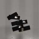 Shappy Hockey Helmet Chin Strap Detachable Helmet Loops Hockey Sports Chin Strap Replacement with Single Snap Accessory, Black