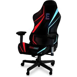 Gaming Chair Covers, 3D Printing Stretchable Soft Non-Slip Easy to Install Gamer Chair Cover with Armrest Cover(No Chair)(H)