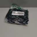 OQQ Womens Tube Bodysuits Strapless Basic Sleeveless Ruched Stretch Classic-Fit Tops Sexy Bodysuits Size L Black