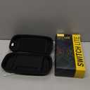 Orzly Carry Case for Nintendo Switch Lite Portable Travel Carry Case with Storage for Switch Lite Games & Accessories [Solid Black]