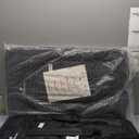 Sportneer Stadium Seats with Back Support: 2.5'' Thick Comfy Cushion 6 Adjustable Angle Bleacher Seat with Armrest - 2 Large Pockets, 2 Cup Holders Stadium Chair for Sport Events Concerts Parks (Non-Heated, Regular - 20.5", Black, 2 Pack)