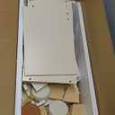 ROBOTIME Play Kitchen with Pretend Ice Cube Dispenser for Kids, Wooden Kids Kitchen Playset, Toy Kitchen Set for Toddler Age 3 4 5 6 (Mocha)