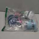 4 Pack Reusable On The Go Yogurt Parfait Cups, Breakfast Plastic Containers with Lids and Spoons, Perfect Jars for Overnight Oats Cereal Granola Oatmeal Smoothies and Snack Prep (4 Colors Set)