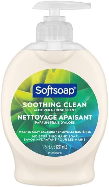 Softsoap Liquid Hand Soap, Aloe - 7.5 Fluid ounce