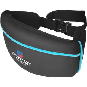 Swim Belt, Flotation Belt, Water Aerobics Belt, Swimming Belts for Adults, Pool Exercise Equipment for Adults and Children, Water Aerobic Equipment, Aqua Jogging (Medium, Black)