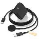 Cndons 2-in-1 Smart Watch Charger 6FT for Samsung Galaxy Watch Ultra/8/7/6/5/4/3/Active 2/1 (Pro,Classic)& 35W USBC Super Fast Charger for Samsung Phone S26 S25 S24 S23, Magnetic Watches Cable Cord (Black)