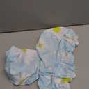 White Daisy Toilet Seat Lid Cover Sky Blue Hand Drawing Flower Washable Toilet Tank Replacement Toilet Cover Set Baby Blue Daisies for Bathroom Home Decor Accessories