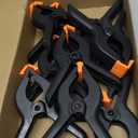 10 PCS 6 inch Professional Plastic Large Spring Clamps Heavy Duty for Crafts or Plastic Clips and Backdrop Clips Clamps for Backdrop Stand,Photography, Home Improvement and so on