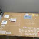 KUB Diaper Changing Table, Portable Baby Changing Table with Wheels, Folding Toddler Changing Table with 3-Level Adjustable Height, Portable Changing Table with Storage Oatmeal