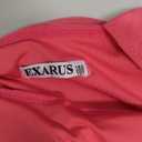 EXARUS Girls Dance Dress with Built in Bra Teen Ruched Bodycon Mesh Front Wrap Hem Tween Easter Party Tight Mini Dresses (10 Years, Rose)