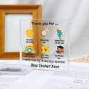Teacher Must Haves 2026 Teacher Appreciation Gift For Women Men Thank You For Helping Me Grow Plaque Best Teachers Christmas Gifts Birthday Teachers Day From Students