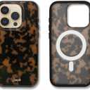 Sonix Case for iPhone 16 Pro | Compatible with MagSafe | 10ft Drop Tested | Tortoiseshell | Brown Tort (iPhone 16 Pro, Brown Tort)