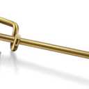 Dreyoo Pressure Assist Toilet Lever with Linkage Compatible with 99-571-KT, Left Hand Trip Lever Compatible with Gerber Ultra Flush Pressure-Assisted Toilet Tank, Left Hand, Polished Chrome