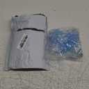 45 Pieces Christmas Acrylic Snowflake Ornaments Snowflake Decor for Christmas Winter Decoration(Transparent, Pale Blue, Blue)