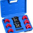 14PC Universal Motorcycle Bike Fork Seal Driver Tool Kit With 35mm 36mm 40mm 41mm 42mm 43mm 45mm 46mm 47mm 48mm 49mm 50mm