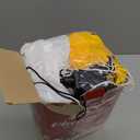 Christmas Inflatables Snowman with Penguins, Xmas Blow up Magic Hat Snow Man with Rotating LED Lights, Outdoor Decorations Inflatable Weatherproof Yard Decor for Garden Lawn (White, 6FT)