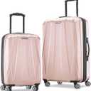 Samsonite Centric 2 Hardside Expandable Luggage with Spinner Wheels, Blossom Pink, 2-Piece Set (20/24)