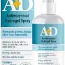 A+D Antimicrobial Hydrogel Spray – with Hypochlorous Acid, Removes Germs, Helps Heal Rashes & Irritations, Reduces Itch & Pain, Alcohol-Free, Non-Sting Formula, Safe for All Ages, 4oz