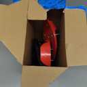 QWORK Gunite Spiked Shoes With 3/4 Short Spikes Perfect For Epoxy Floor, Overlays, Cover Installation, Green Color (Pair) (Red)